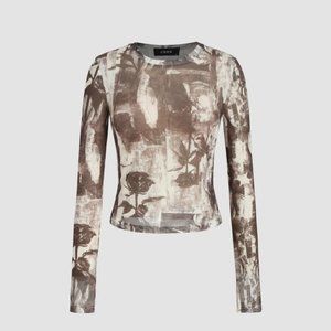 Floral Long Sleeve Top